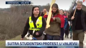 Nastavljena šetnja do Valjeva